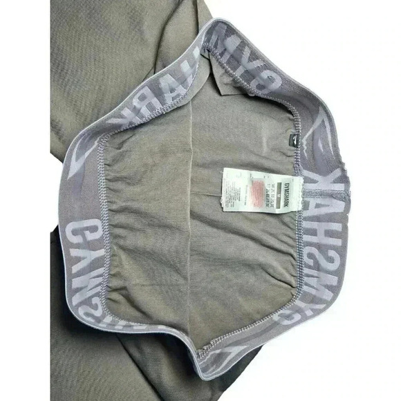Gymshark Leggings Womens Medium Gray Flex Low Rise - Picture 4 of 9